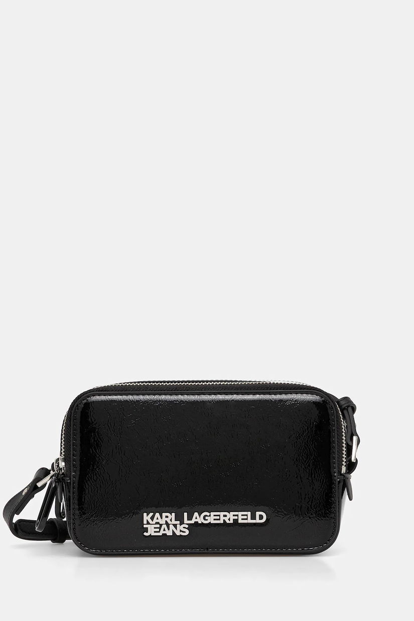 Karl Lagerfeld Jeans geantă culoarea negru, A4W30176
