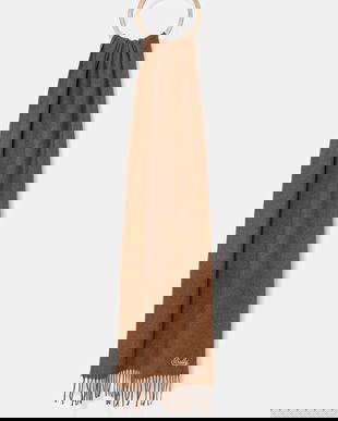 Bally fular de lână culoarea maro, uni, WSC04W