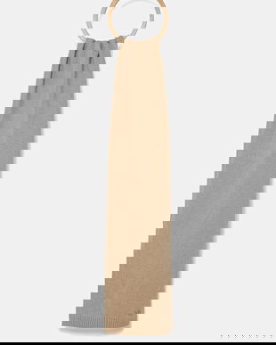 Diesel fular de lână K-ARAS culoarea bej, uni, A19691.0KCAE