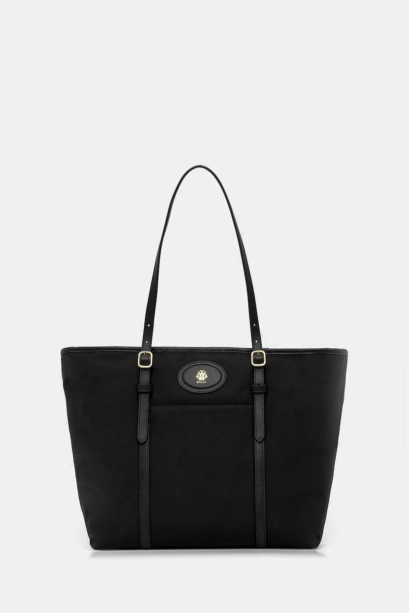 Bally poșetă culoarea negru, WAE075