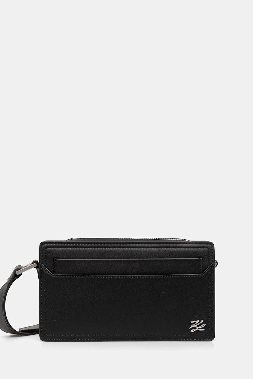 Karl Lagerfeld borsetă K/AUTOGRAPH culoarea negru, A4M30203