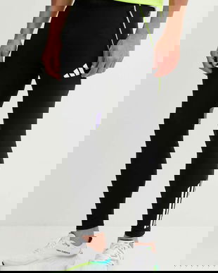 adidas Performance pantaloni de trening Tiro culoarea negru, cu imprimeu, JW4356