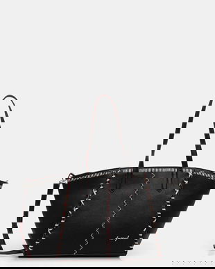 Desigual geantă MANHATTAN PESPUNTES G culoarea negru, 25WAXP95