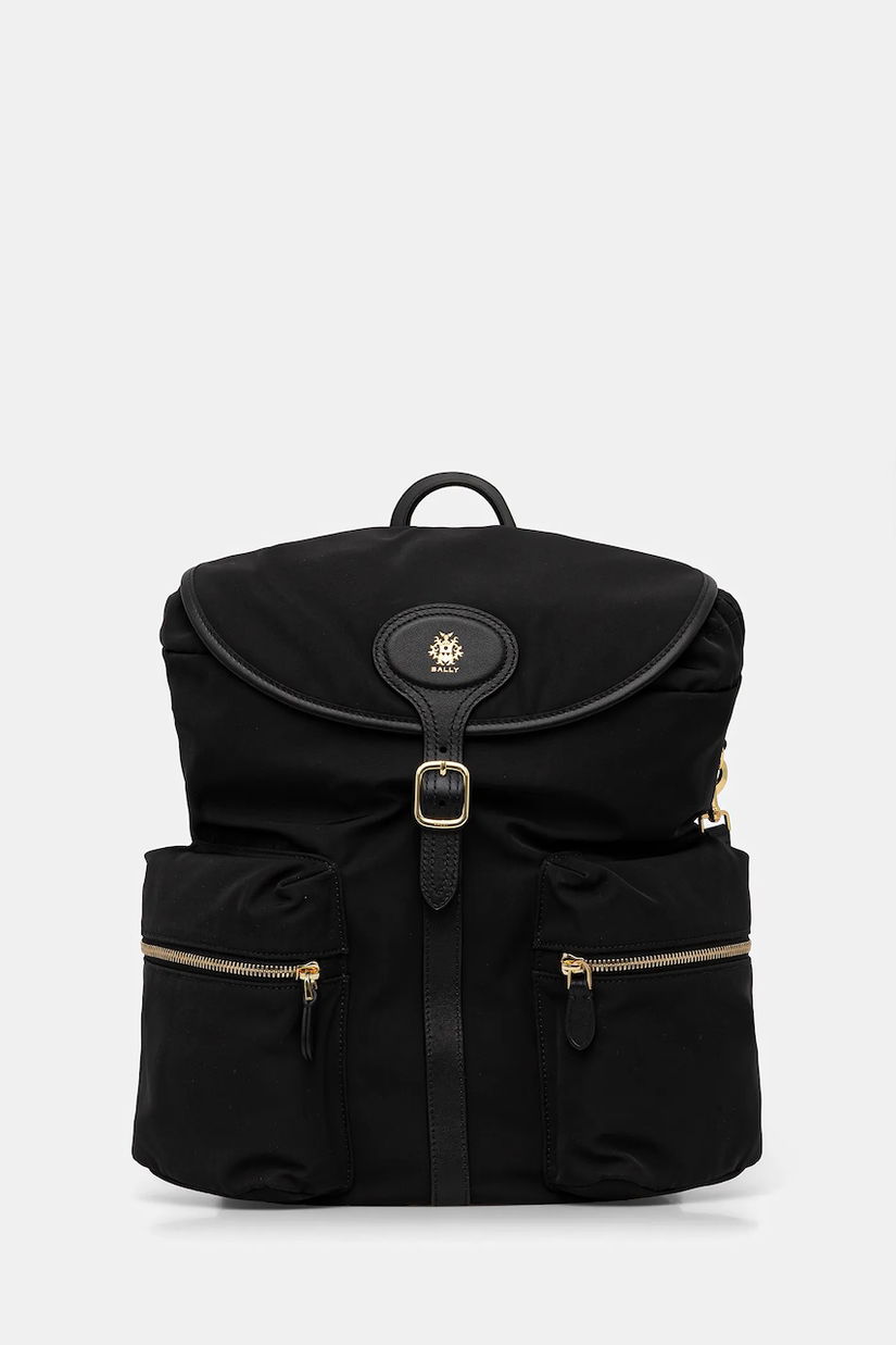 Bally rucsac culoarea negru, mare, uni, WAK00X