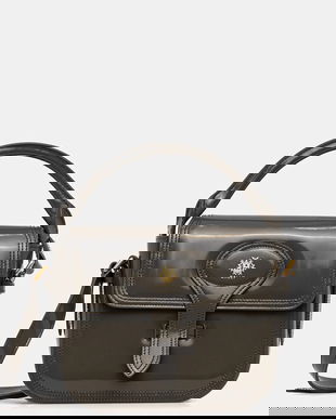 Bally geantă de piele culoarea verde, WAS02P