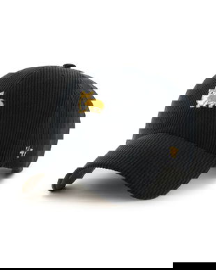 47 brand șapcă Dog Cord Base Runner culoarea negru, XXD-THCBR13EWS-BK