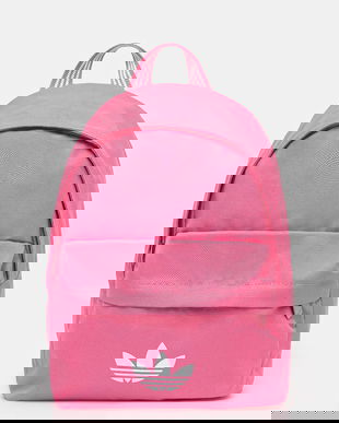 adidas Originals rucsac Adicolor culoarea roz, mare, cu imprimeu, JX0218