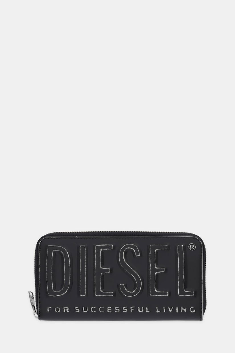 Diesel portofel DSL 3D DSL 3D culoarea negru, X10006.P8078