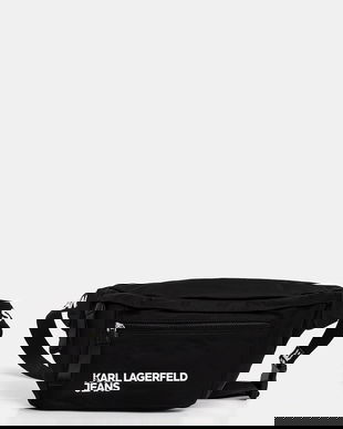 Karl Lagerfeld Jeans borsetă culoarea negru, A3M30295