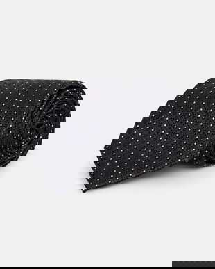 Michael Kors cravată de mătase culoarea gri, MK0DT00203