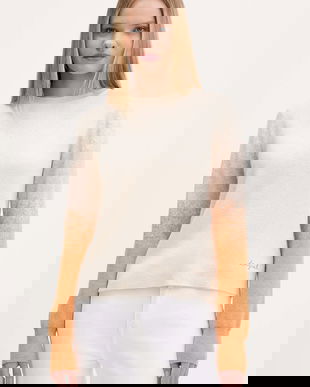 Desigual pulover din amestec de lână FAMA culoarea bej, 25WWJF24