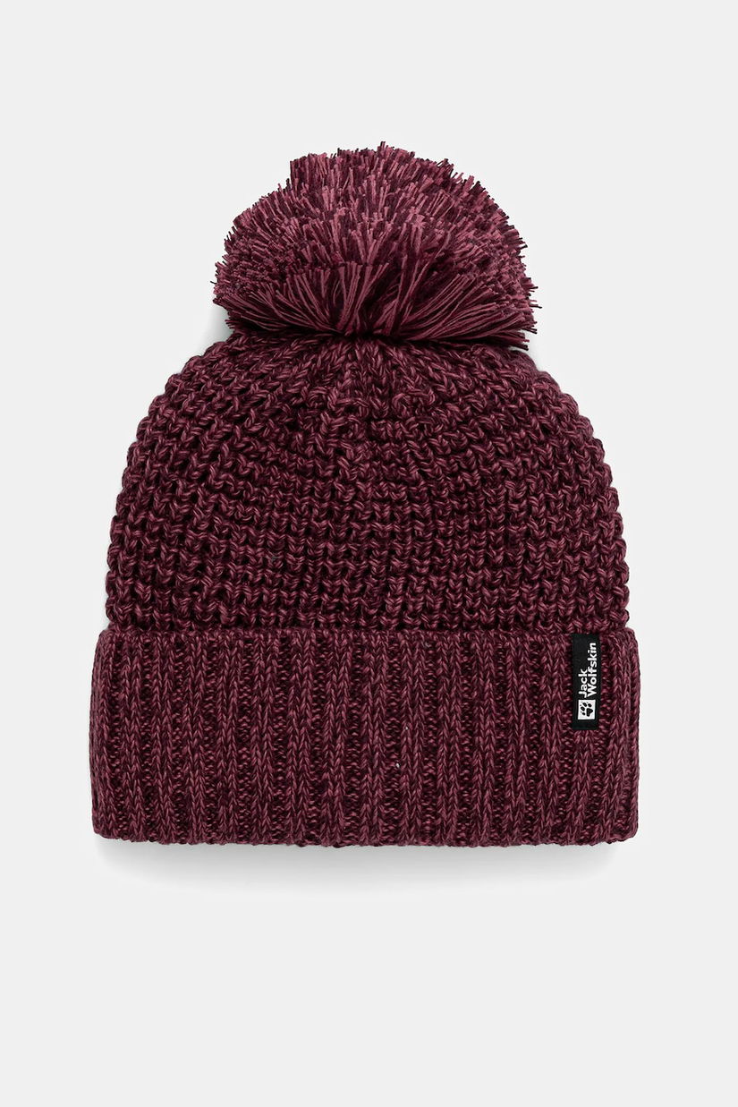 Jack Wolfskin căciulă MEDLEY culoarea bordo, A65237