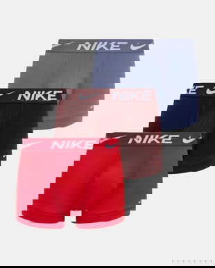 Nike boxeri 3-pack culoarea rosu, 0000KE1156