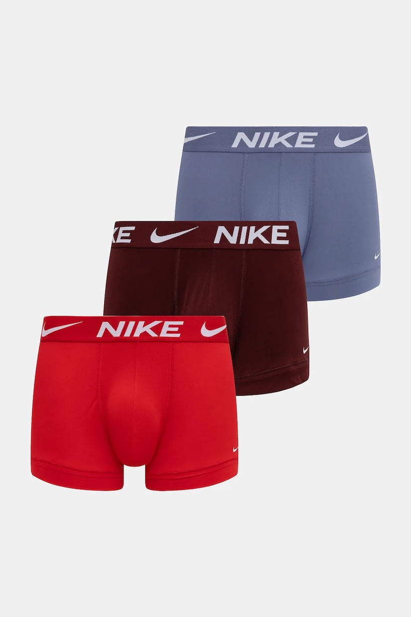 Nike boxeri 3-pack culoarea rosu, 0000KE1156
