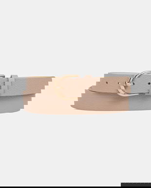 Answear.LAB curea de piele culoarea roz