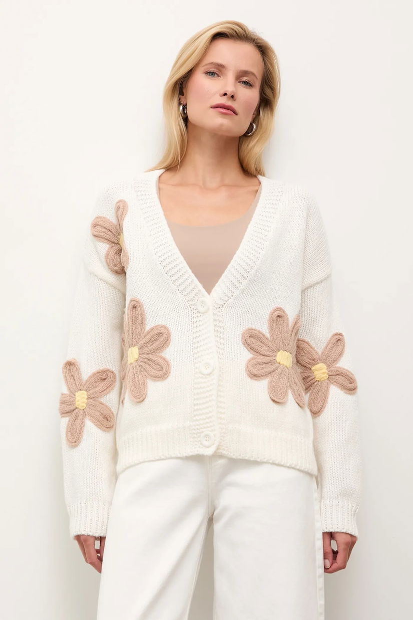 Answear.LAB cardigan din amestec de lână culoarea bej
