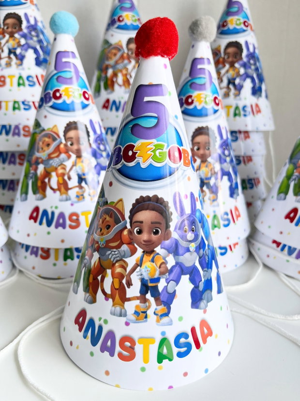 Coifuri tematica Robogobo personalizate