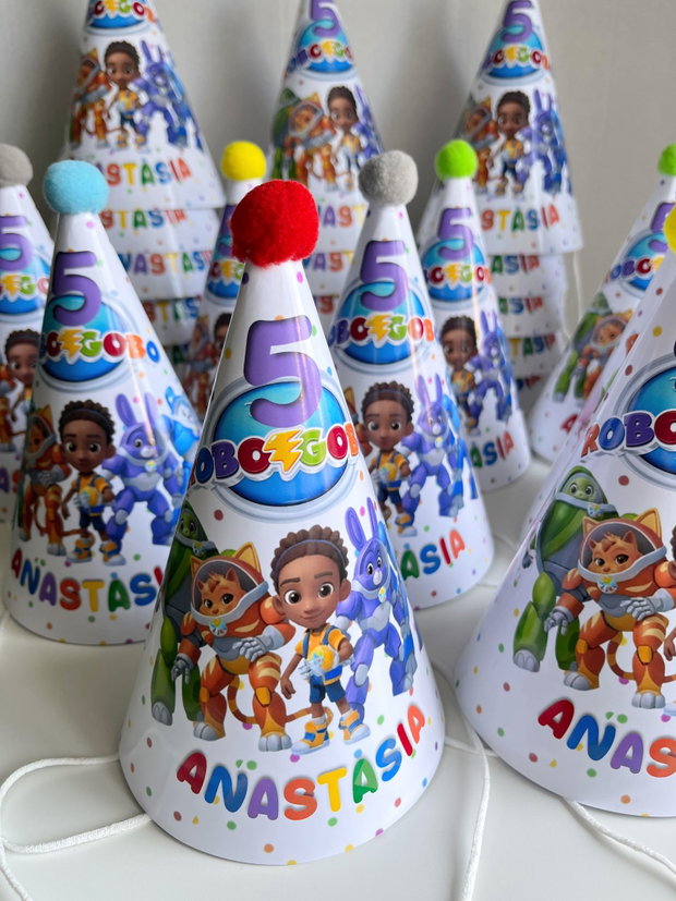Coifuri tematica Robogobo personalizate