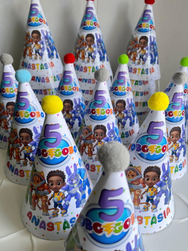 Coifuri tematica Robogobo personalizate
