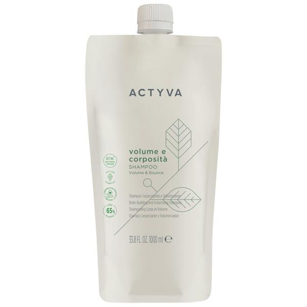 Sampon pentru Volum - Kemon Actyva Volume e Corposit&agrave; Shampoo&nbsp;Pouch Bag, varianta 2025, 1000 ml