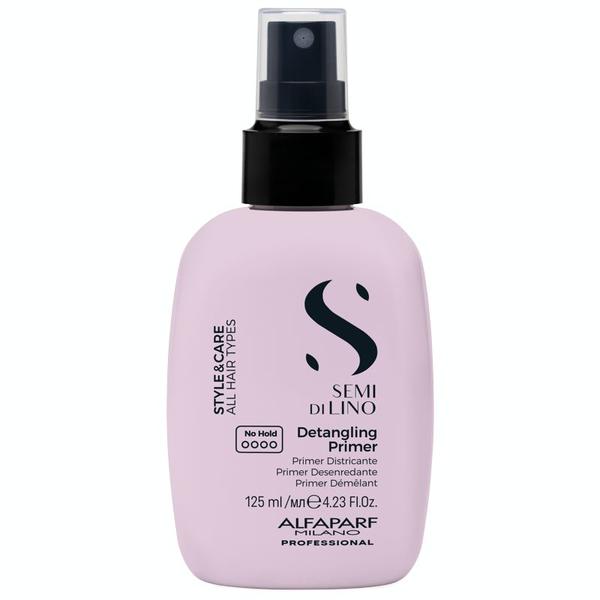 Spray Primer pentru Descurcarea Parului - Alfaparf Milano Semi di Lino Style &amp; Care Detangling Primer, 125 ml
