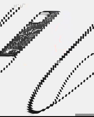 Karl Lagerfeld husă pentru telefon iPhone 16 Pro Max culoarea negru, KLHCP16XPGGRMPCK