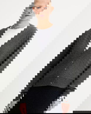 Bally cardigan din cașmir culoarea gri, light, WKN0B8