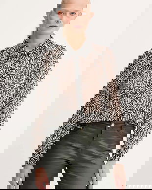 Morgan cămașă culoarea negru, cu guler clasic, regular, CAPITAL