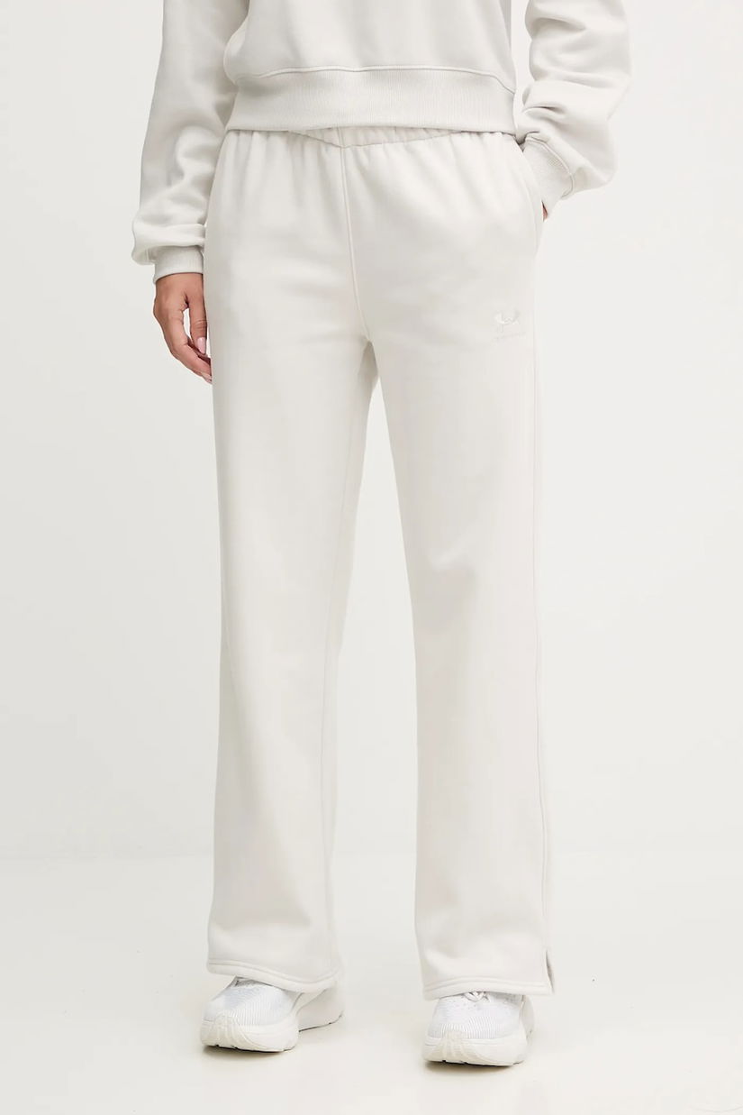 Under Armour pantaloni de trening Icon Vida culoarea bej, uni, 6004853