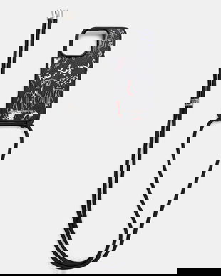 Karl Lagerfeld husă pentru telefon iPhone 16 Pro culoarea negru, KLHCP16LPGGRMPCK