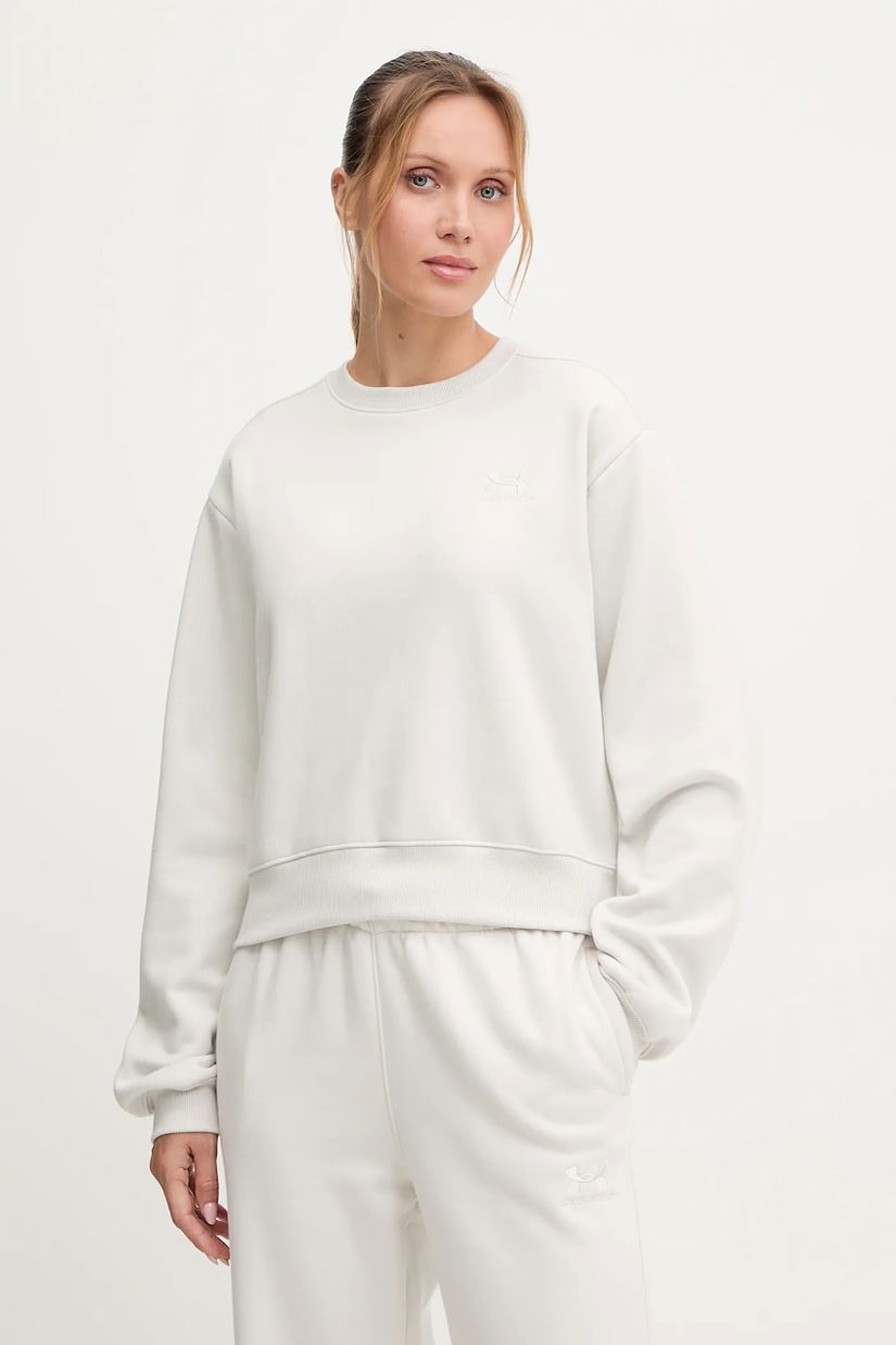 Under Armour bluză Icon Vida culoarea gri, uni, 6003675