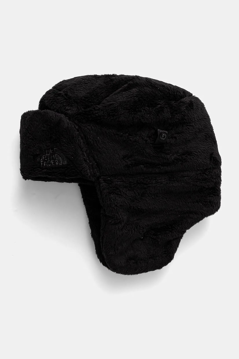 The North Face caciula Osito Trapper culoarea negru, din tricot gros, NF0A88R2JK31