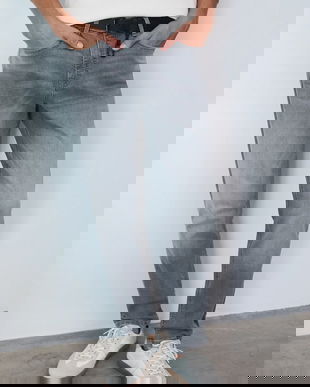 Medicine jeansi culoarea gri