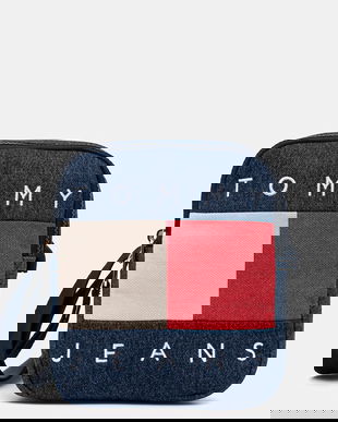 Tommy Jeans geantă culoarea albastru AM0AM13814