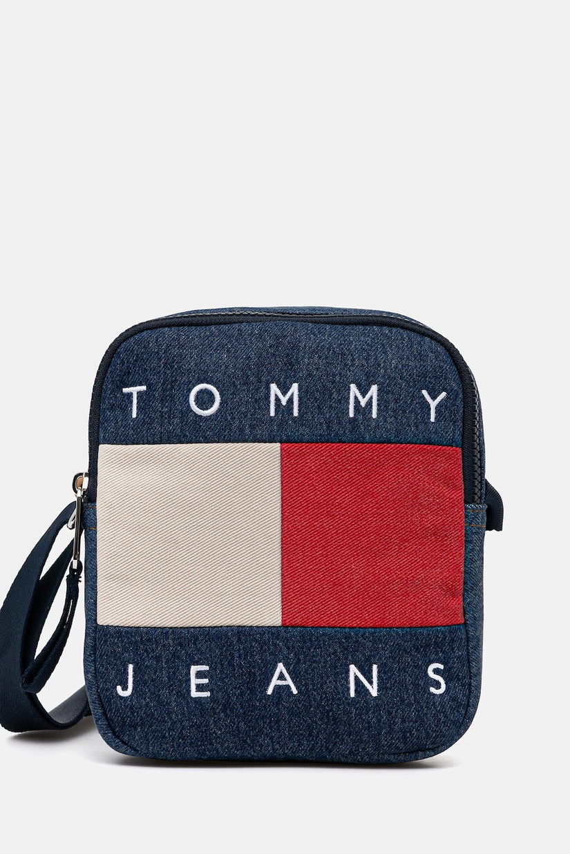 Tommy Jeans geantă culoarea albastru AM0AM13814