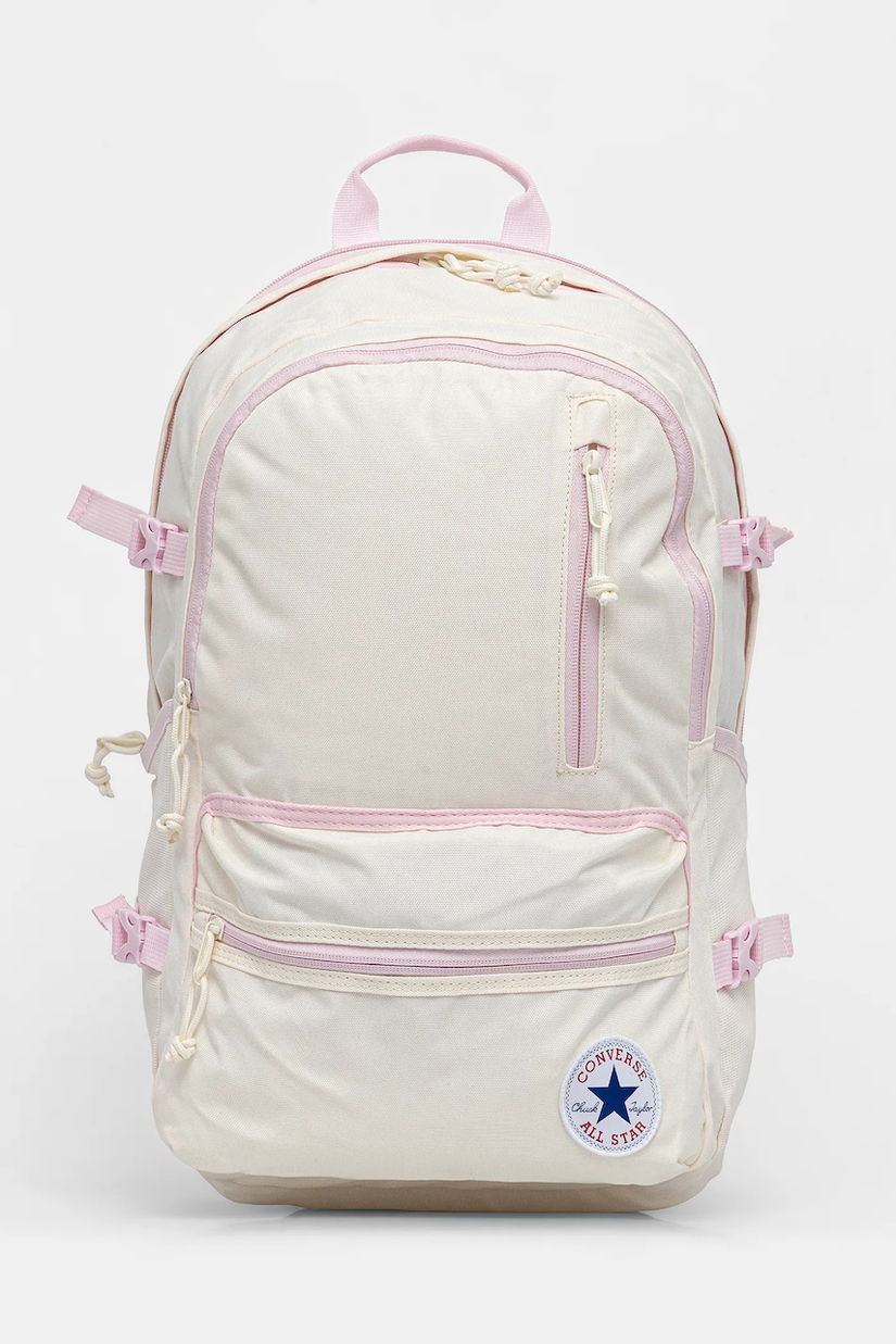 Converse rucsac culoarea bej, mare, uni, MA5672