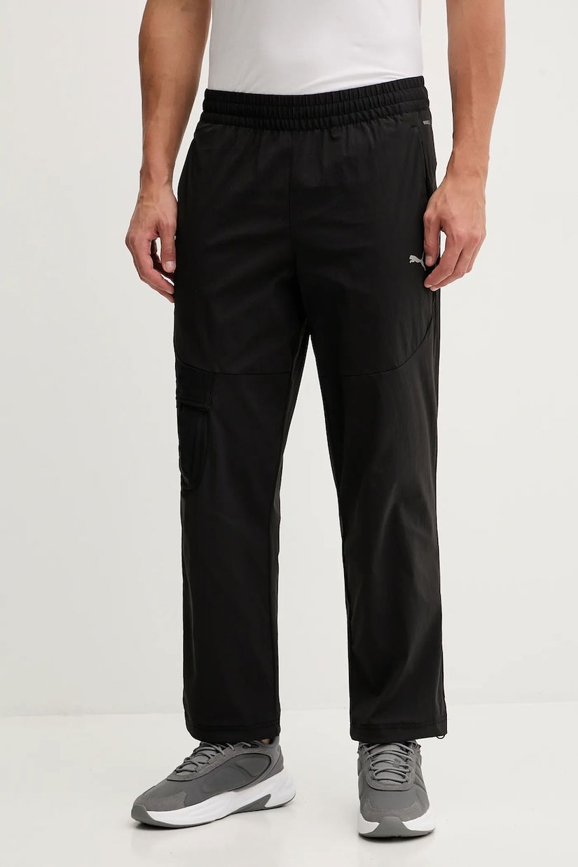 Puma pantaloni de trening culoarea negru, uni, 629683