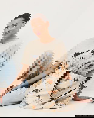 Medicine geanta de bumbac culoarea bej