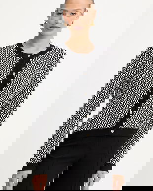 Morgan cardigan culoarea negru, light, MSIXTA