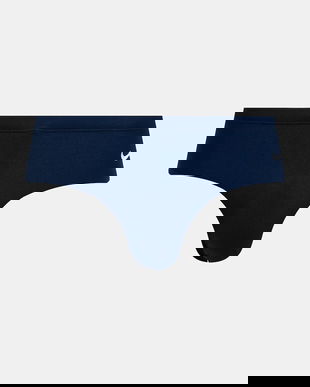 Nike costum de baie culoarea bleumarin, NESS8113