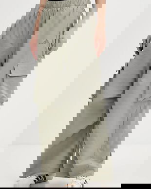 adidas pantaloni de trening CT Hero culoarea verde, uni, JV7133