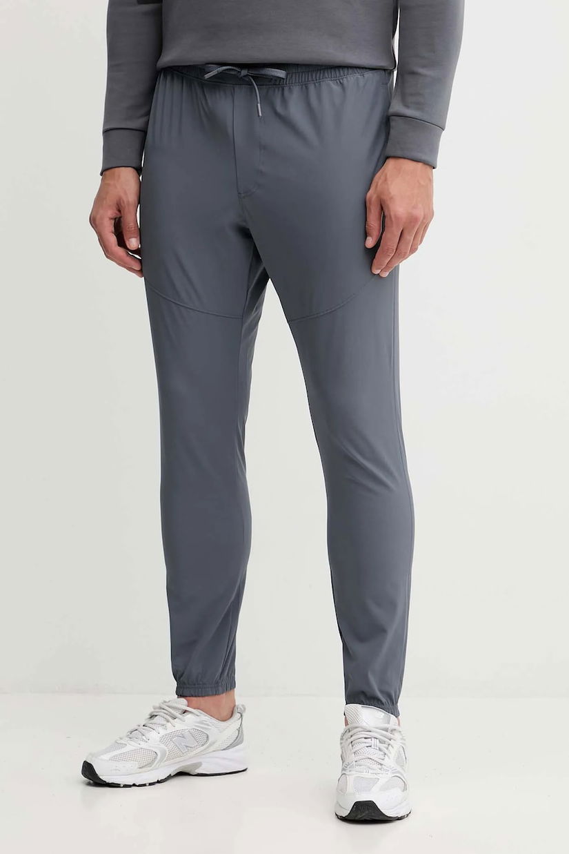 Under Armour pantaloni de trening Vibe Woven culoarea gri, uni, 1386557