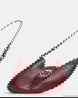 Aldo poșetă culoarea bordo, BIXhoma.601