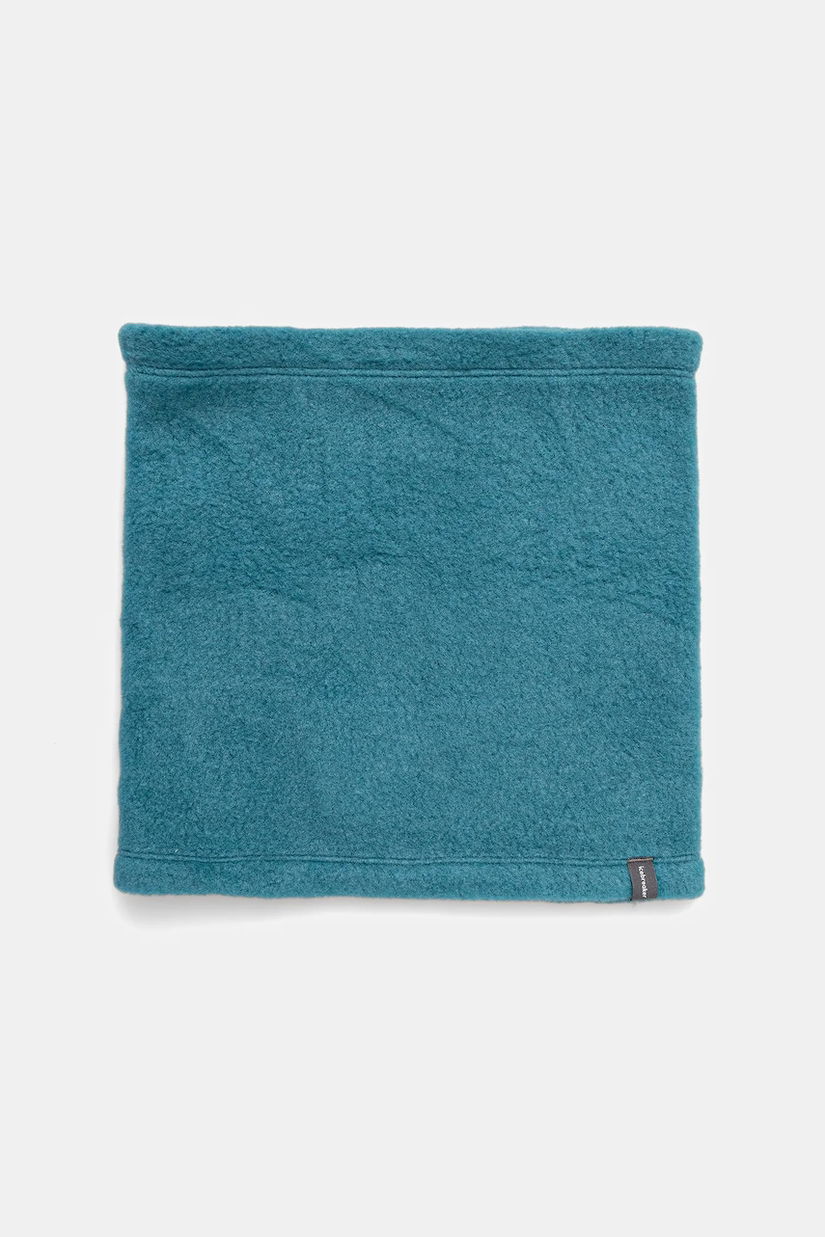 Icebreaker fular împletit Merino Blend 800 culoarea verde, uni, IB0A57A80GQ1