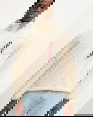 Alpha Industries bluză culoarea bej, uni, 148118.16