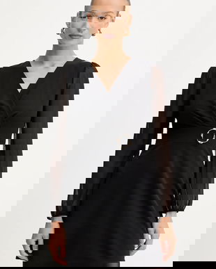 Morgan rochie culoarea negru, RSONIA