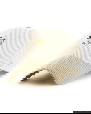 47 brand șapcă de baseball din catifea Dog Cord Base Runner culoarea bej, XXD-TCBRT28EWS-NT