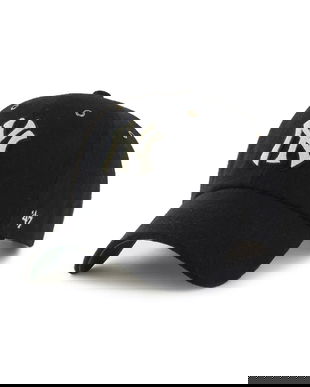 47 brand șapcă de baseball din amestec de lână MLB New York Yankees culoarea negru, B-GLDAG17WIS-BK