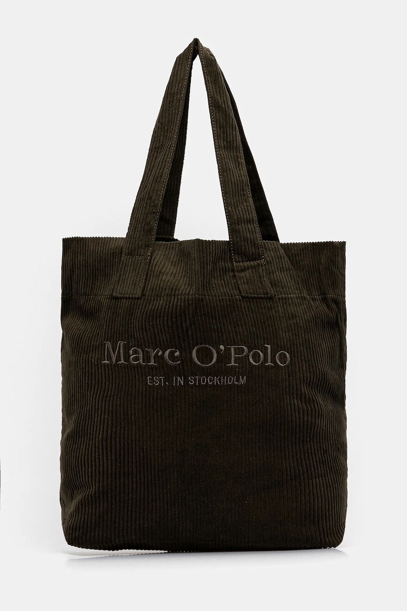 Marc O'Polo geantă de bumbac culoarea verde, 50919730202807