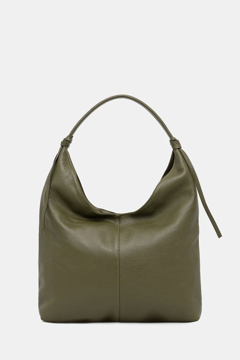 Answear.LAB poseta de piele culoarea verde